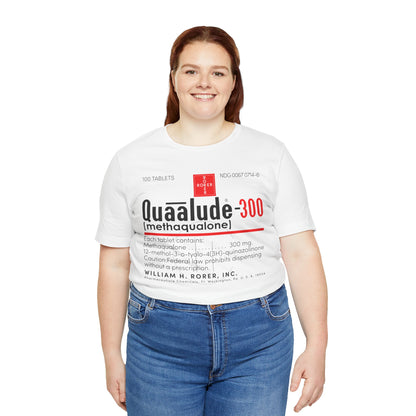 Quaaludes Label (Ludes Label from 70's and Early 80's/Drug Subculture Shirt/Ludes Shirt/Quaaludes Shirt)