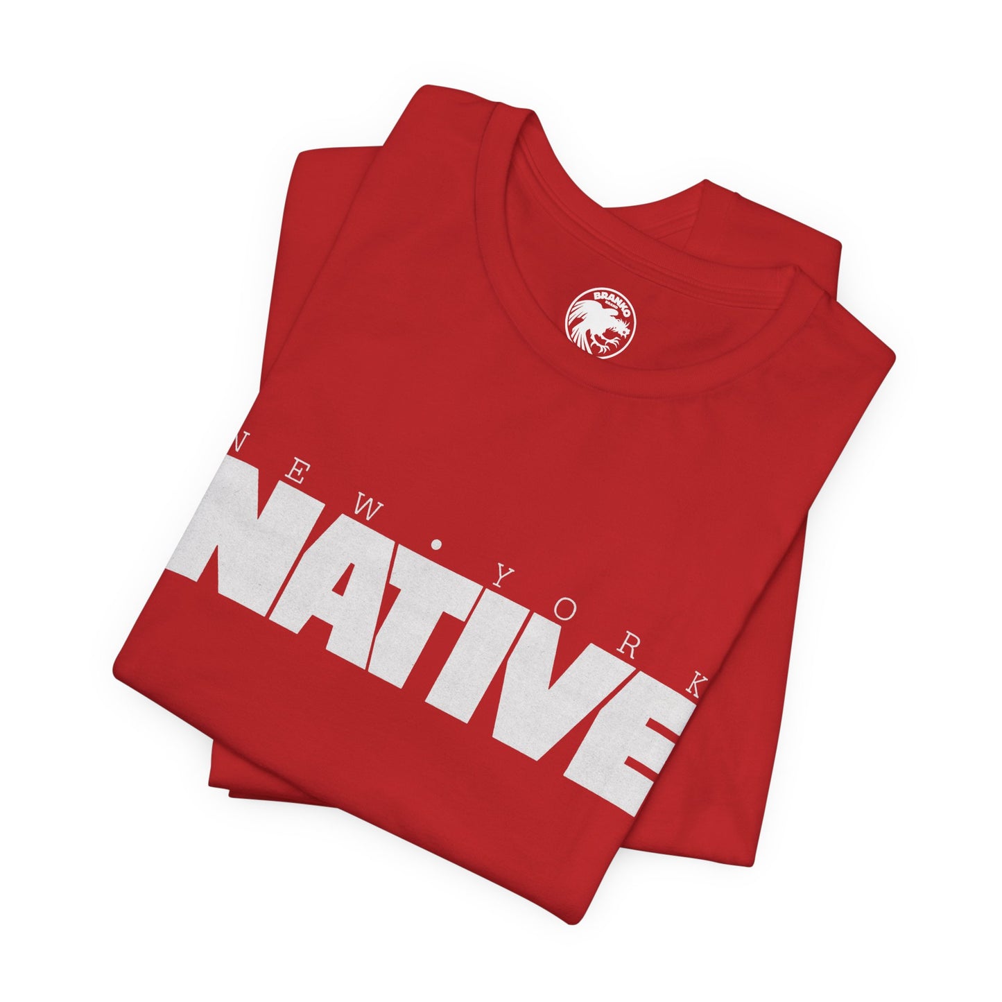 New York Native (Replica Promo T-Shirt with Vintage Print Effect/New York Gay Newspaper)