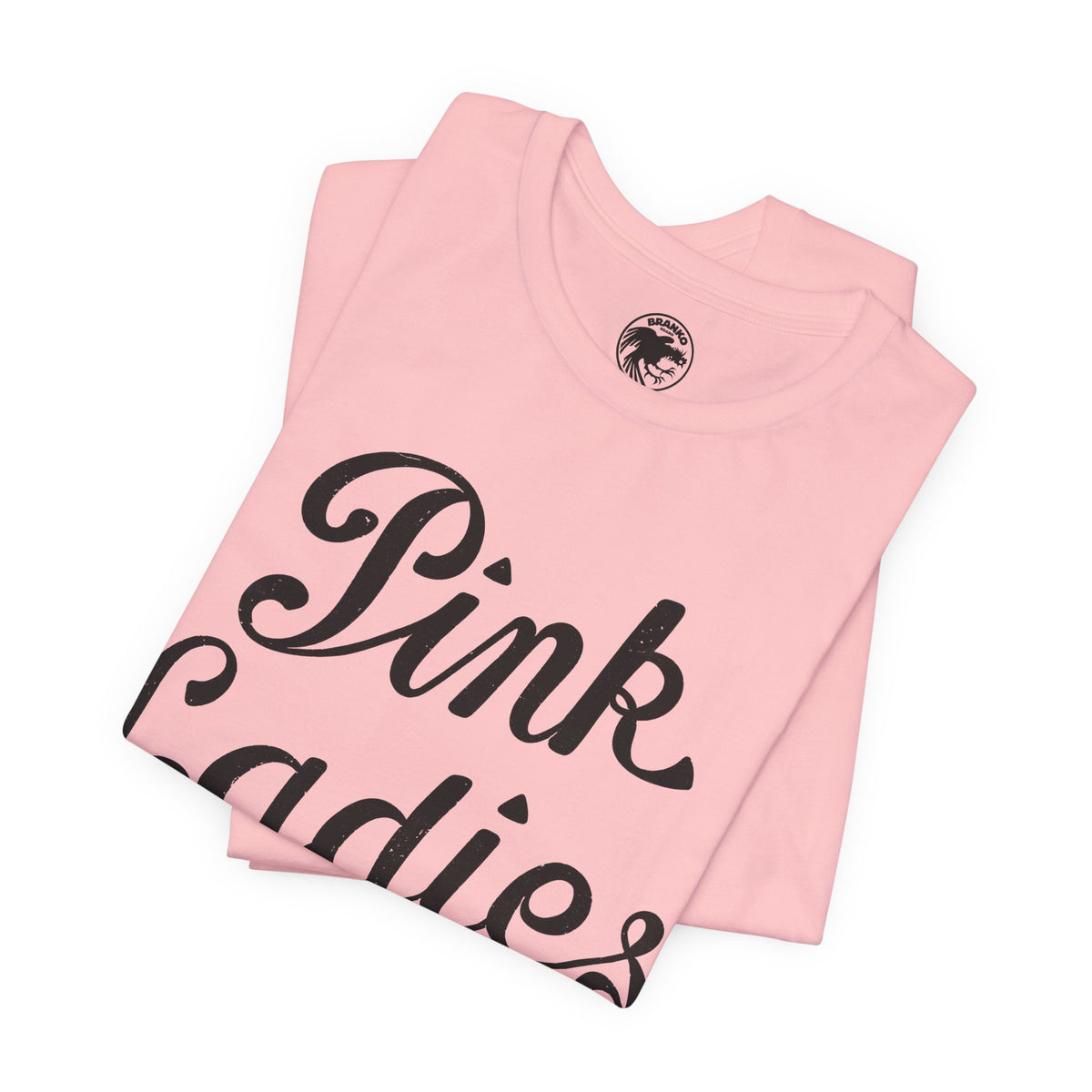 Pink Ladies (Grease Jacket Logo with Vintage Print Effect)
