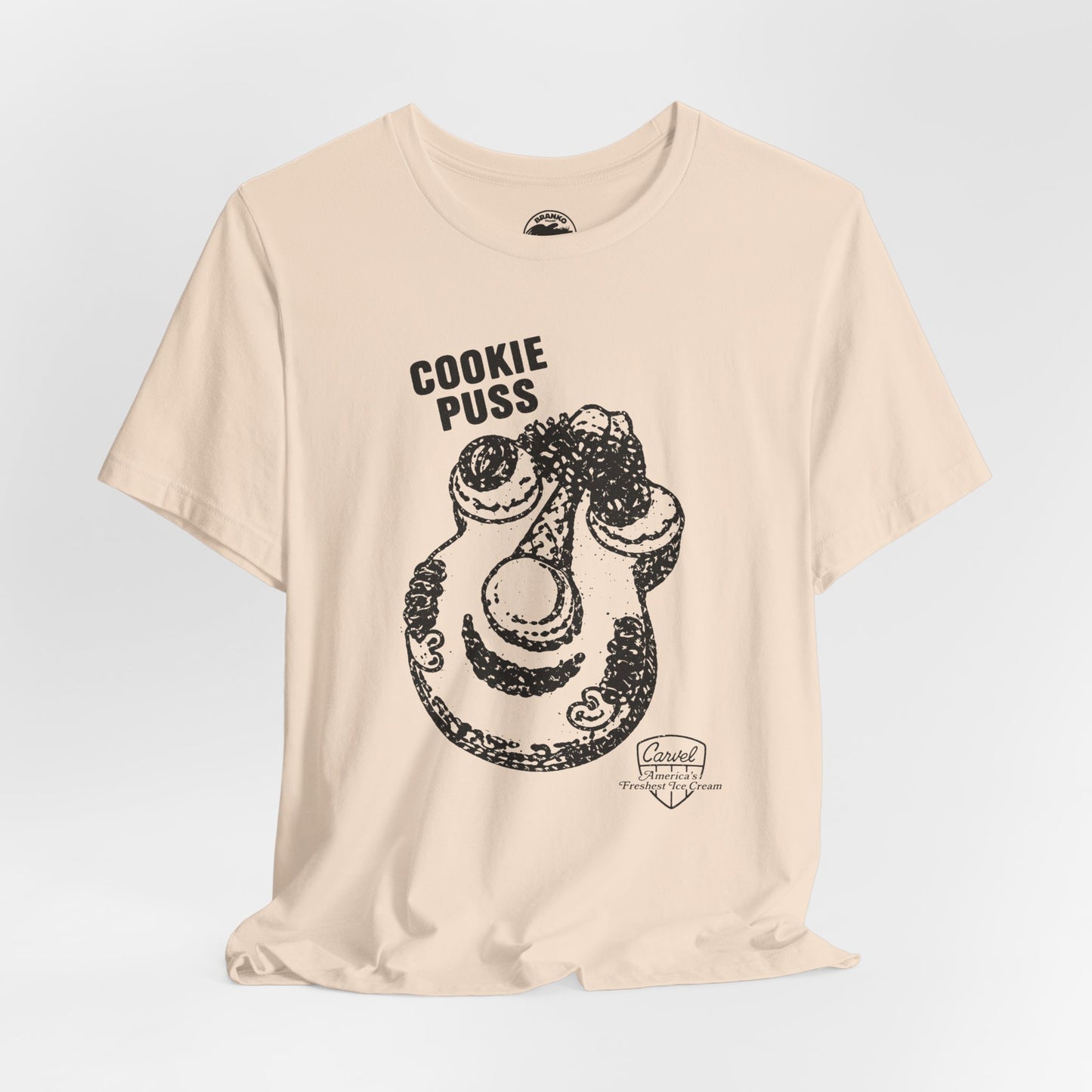 Carvel Cookie Puss (Replica Carvel Promo Tee/Lo-Fi by Design/70's and 80's)