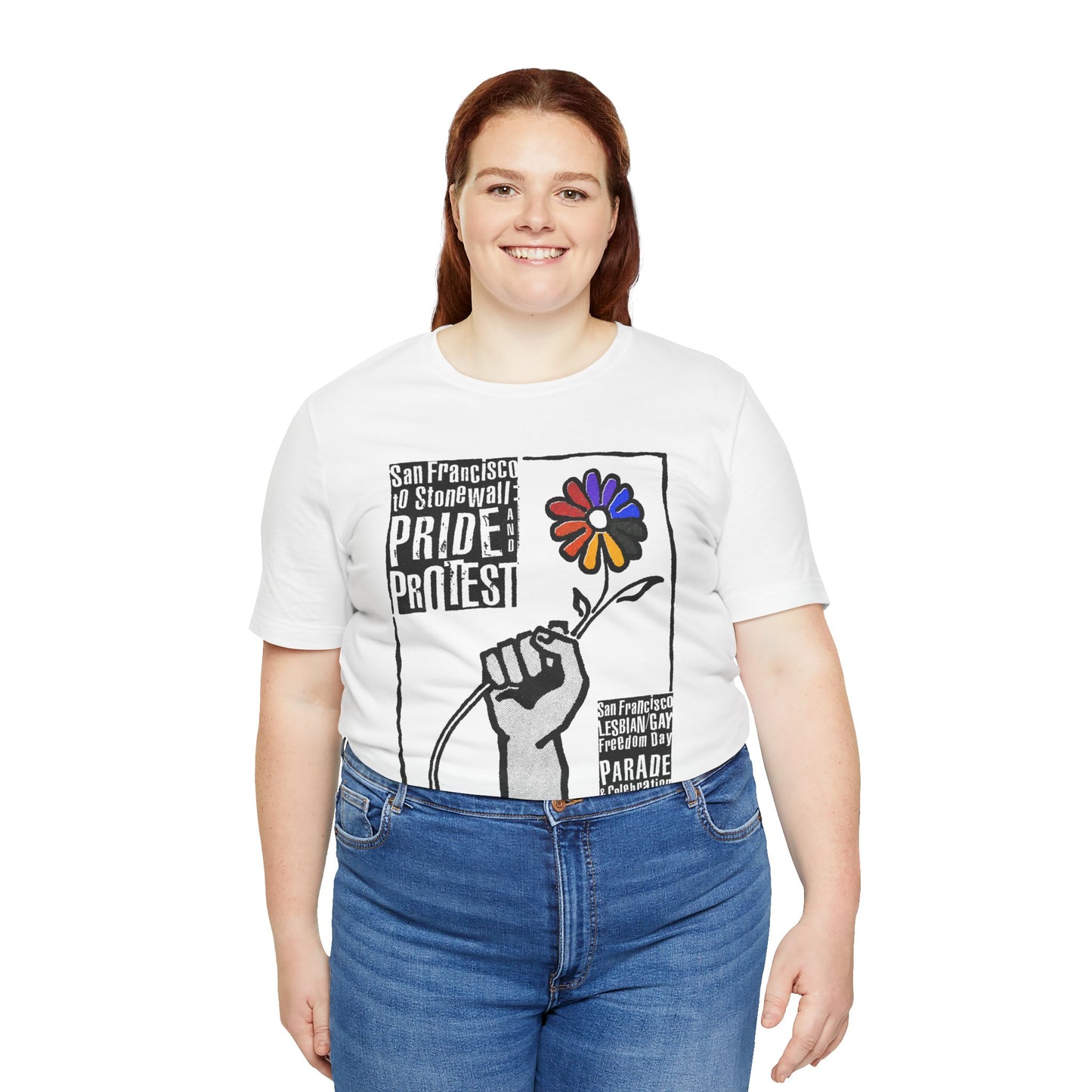 San Francisco Lesbian & Gay Freedom Day  (Replica Promo Shirt/June 19, 1994)