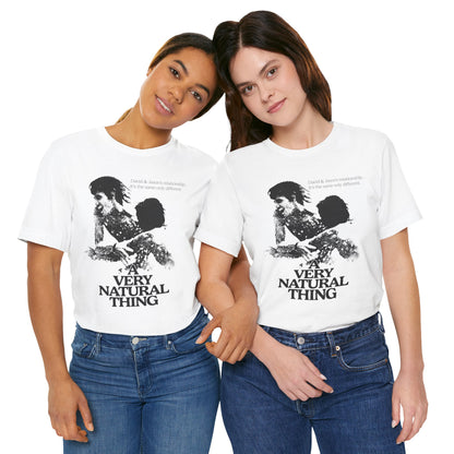 A Very Natural Thing (Promo Poster Image with Vintage Print Effect/Queer Cinema)