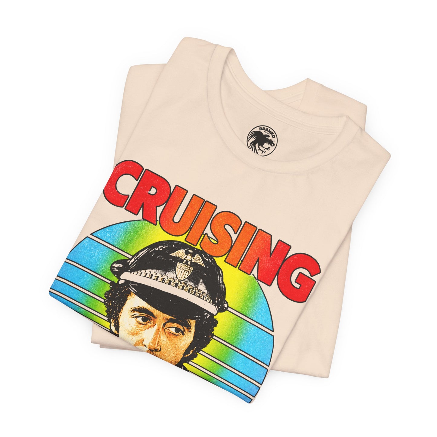 Cruising (70's Style Graphic with Vintage Print Effect/Al Pacino/William Friedkin)