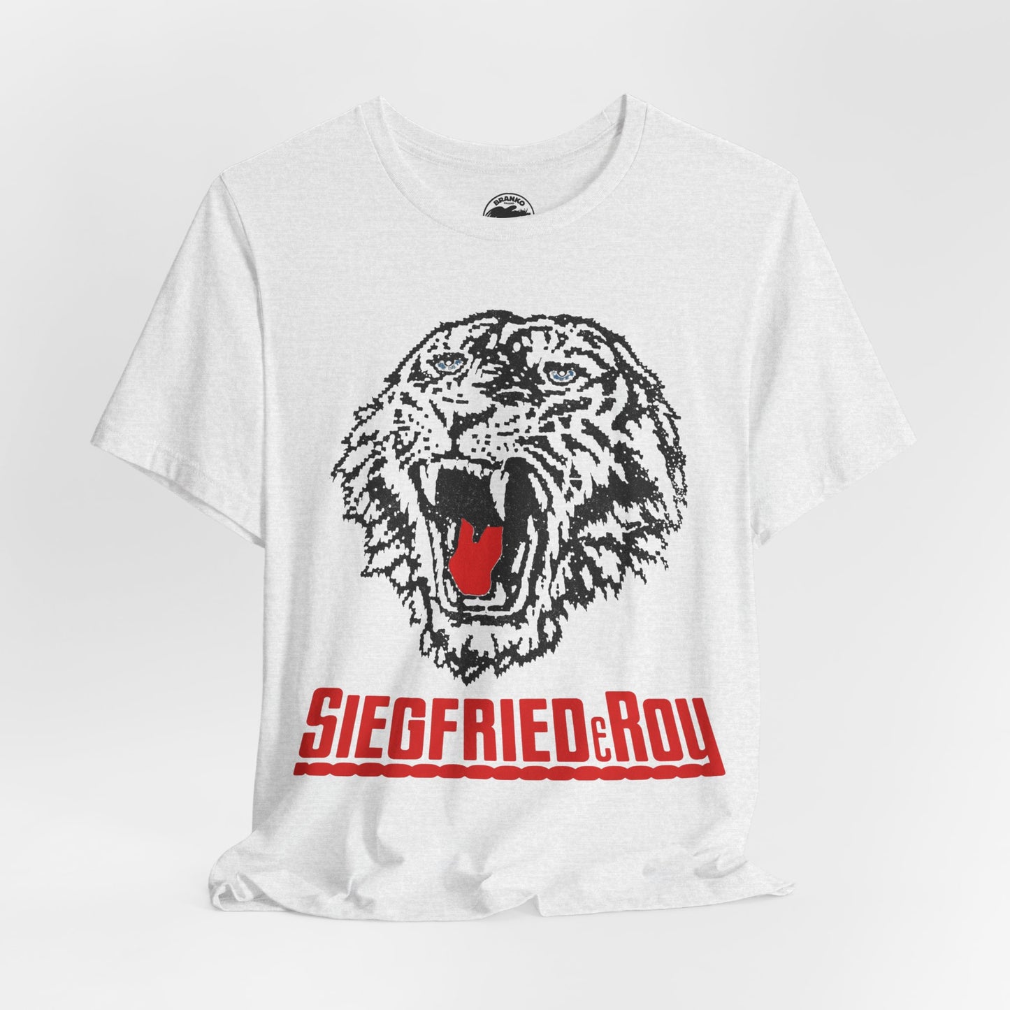 Siegfried & Roy  (Merch Label Tiger with Vintage Print Effect)