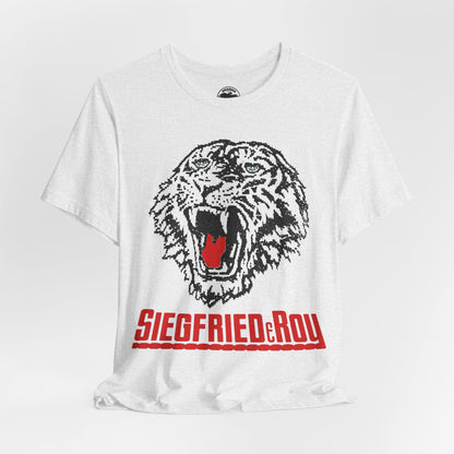 Siegfried & Roy  (Merch Label Tiger with Vintage Print Effect)