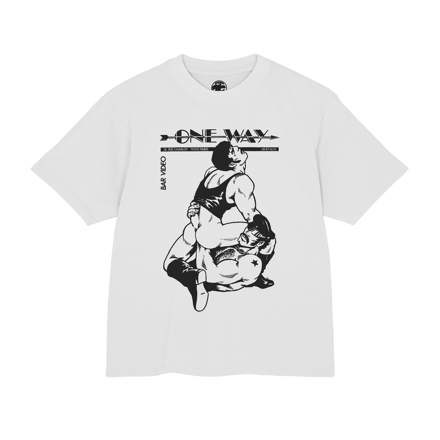 One Way Paris (Special Edition Boxy Heavy Tee/260 GSM/100% Combed Cotton)