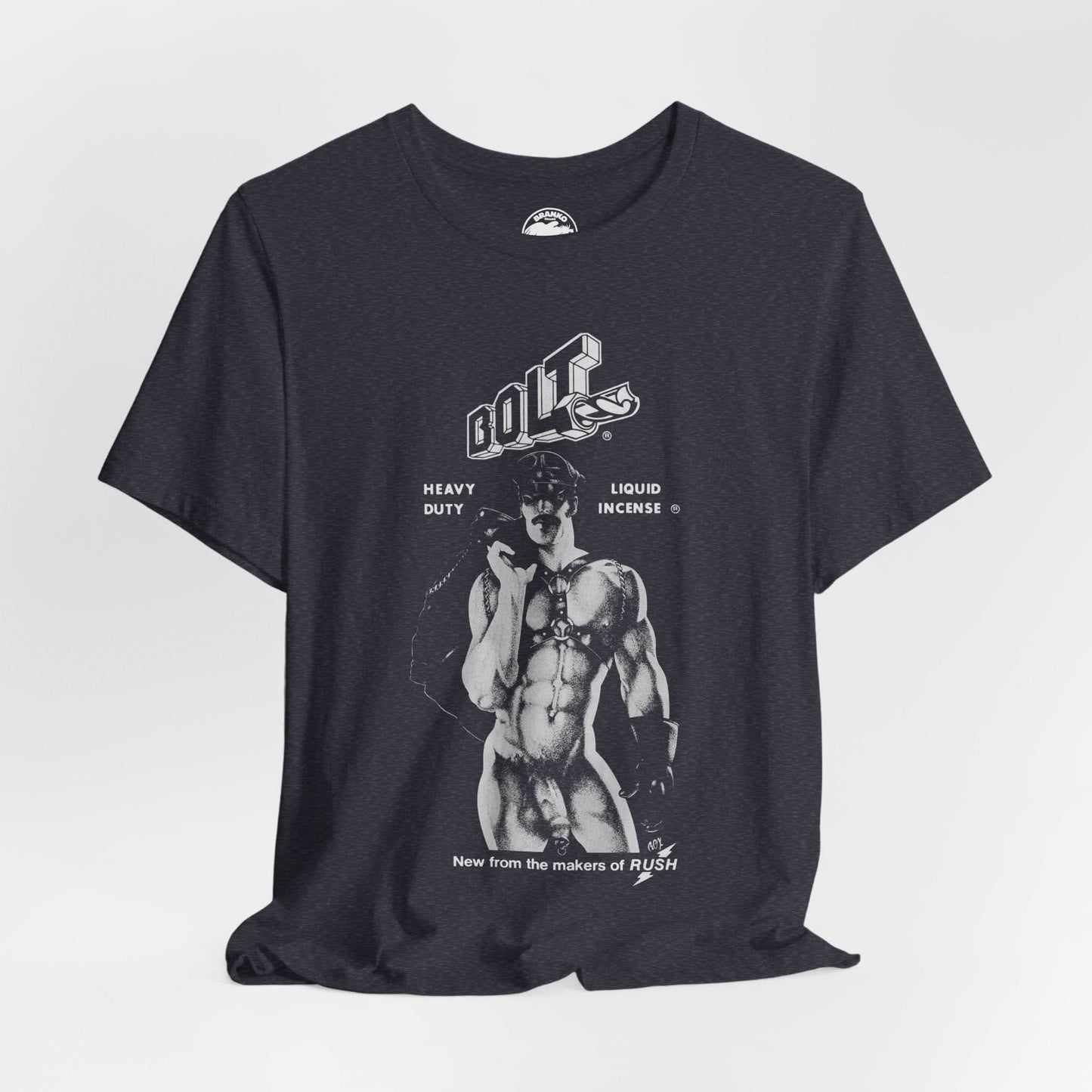 Bolt Poppers (70's Ad featuring Rex artwork/Gay Poppers Shirt)
