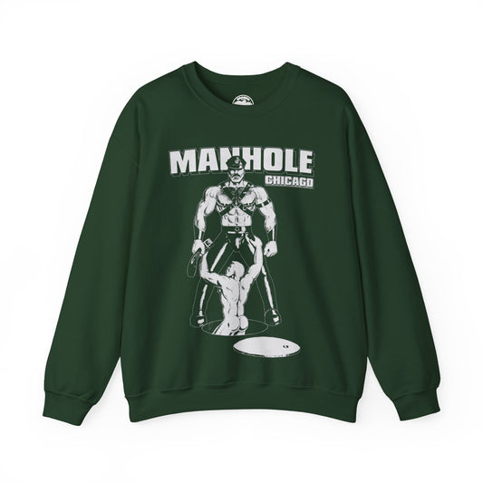 Manhole Chicago Sweatshirt (Chicago Leather Bar 70's and 80's)