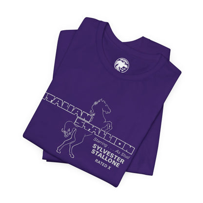 Italian Stallion/The Party at Kitty and Stud's (Replica 70's Promo Tee/Stallone Adult Film)