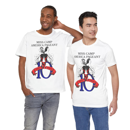 Miss Camp America Pageant (Replica 10th Annual Souvenir Shirt)