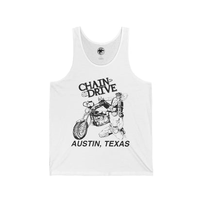 Chain Drive Tank (Austin, Texas Leather Bar 1986-2014)