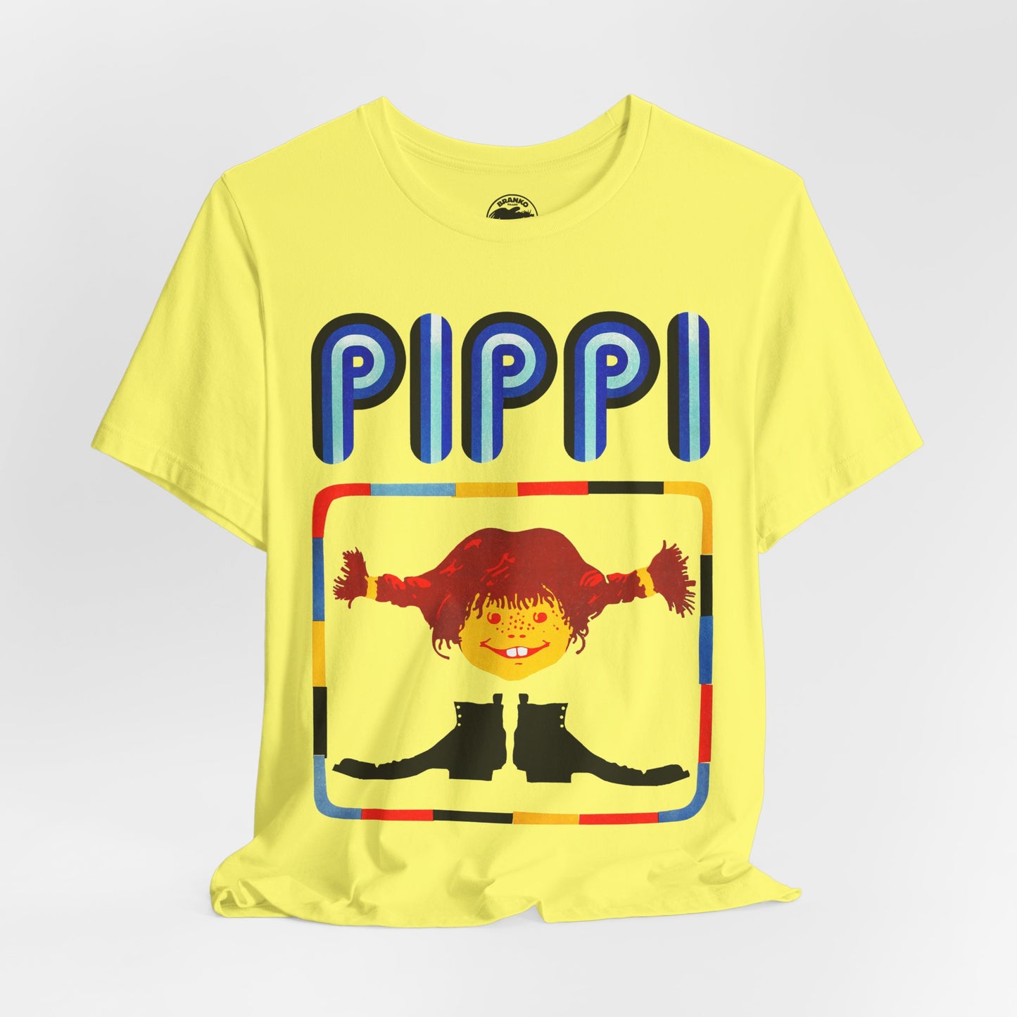 Pippi Longstocking (Graphic with Vintage Print Effect)
