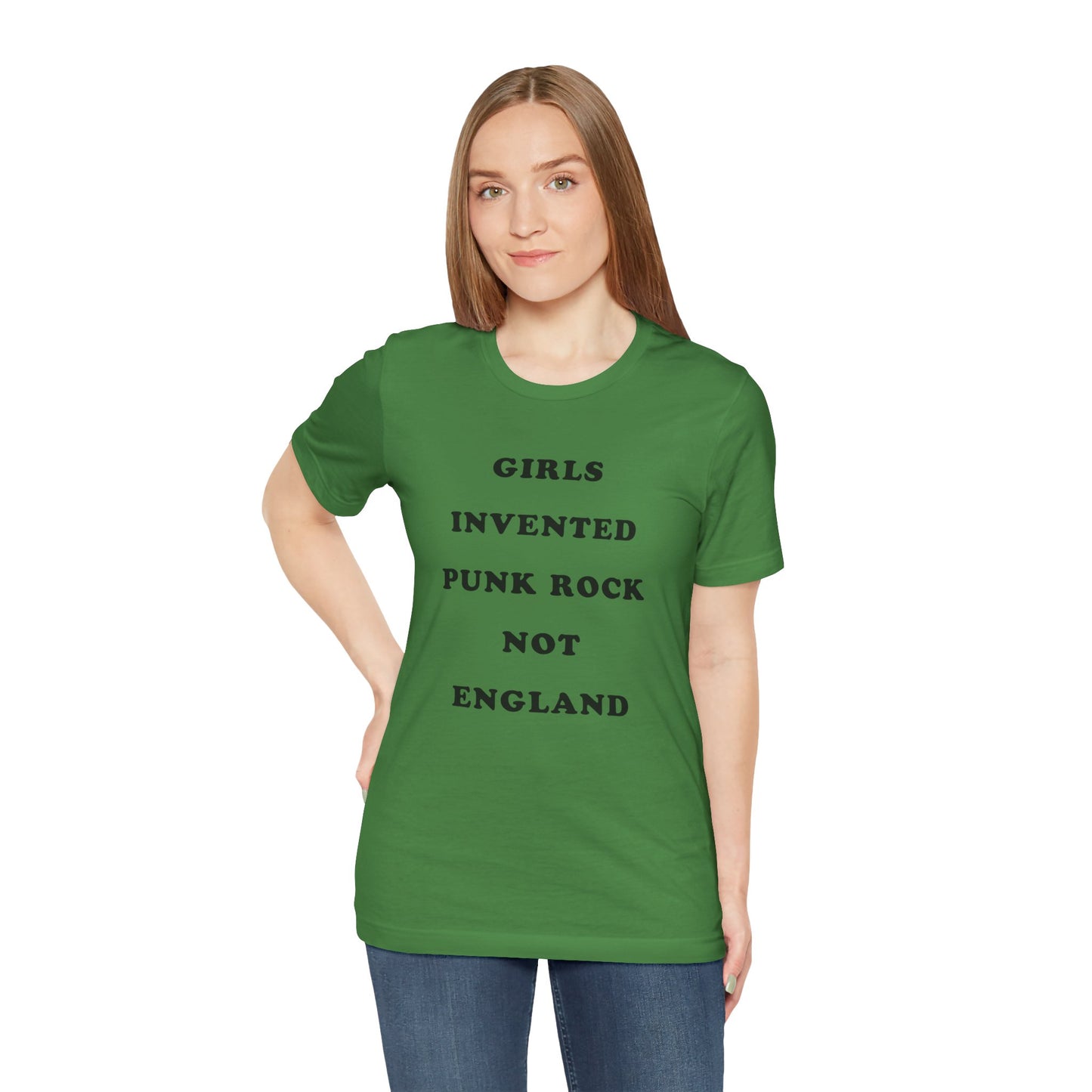 “Girls Invented Punk Rock, Not England”  (Replica Kim Gordon Sonic Youth Tee)