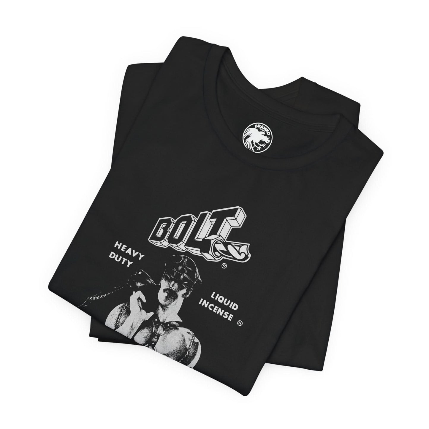 Bolt Poppers (70's Ad featuring Rex artwork/Gay Poppers Shirt)