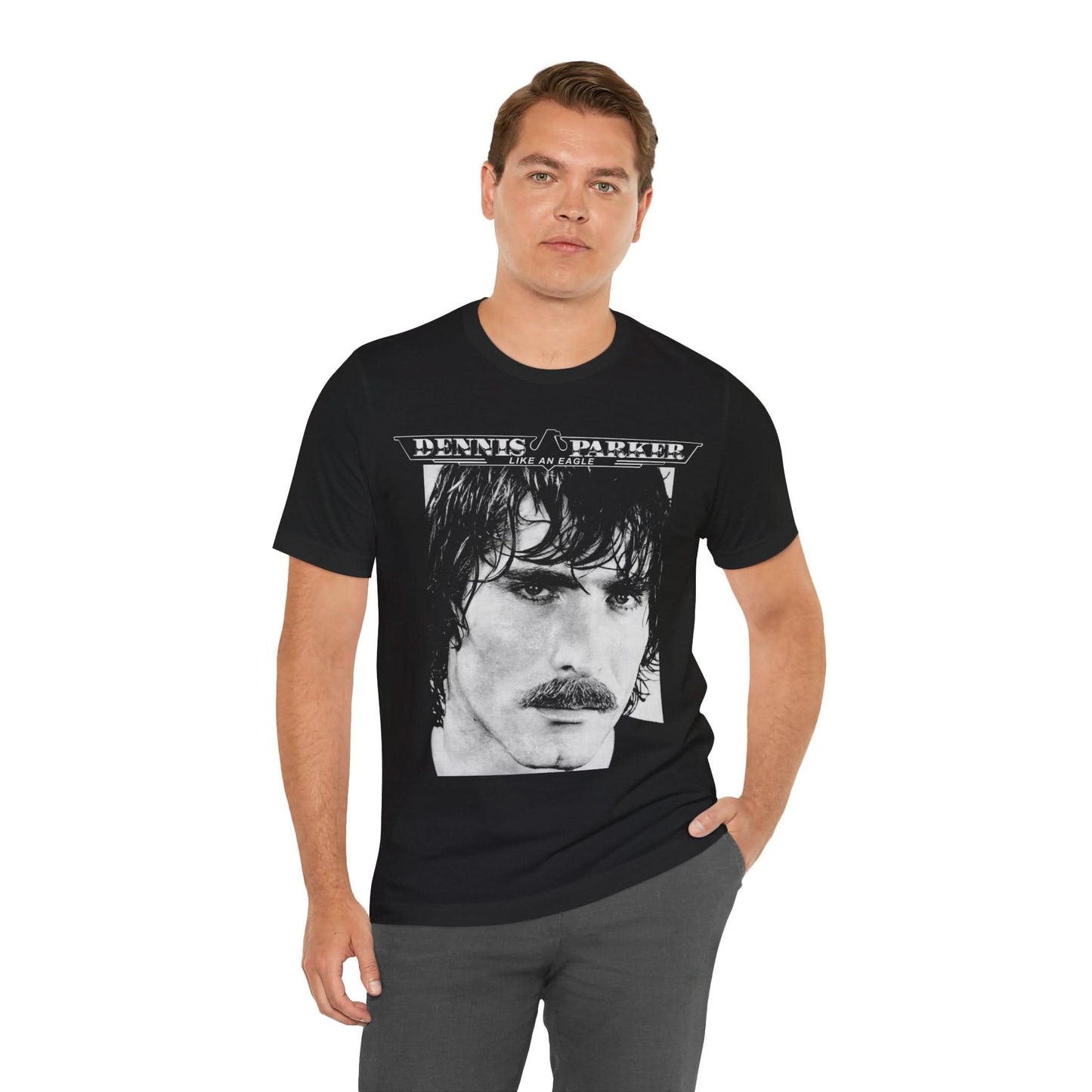 Dennis Parker (Like an Eagle/Replica Promo Shirt/Dennis Parker shirt/Casablanca Rrecords)