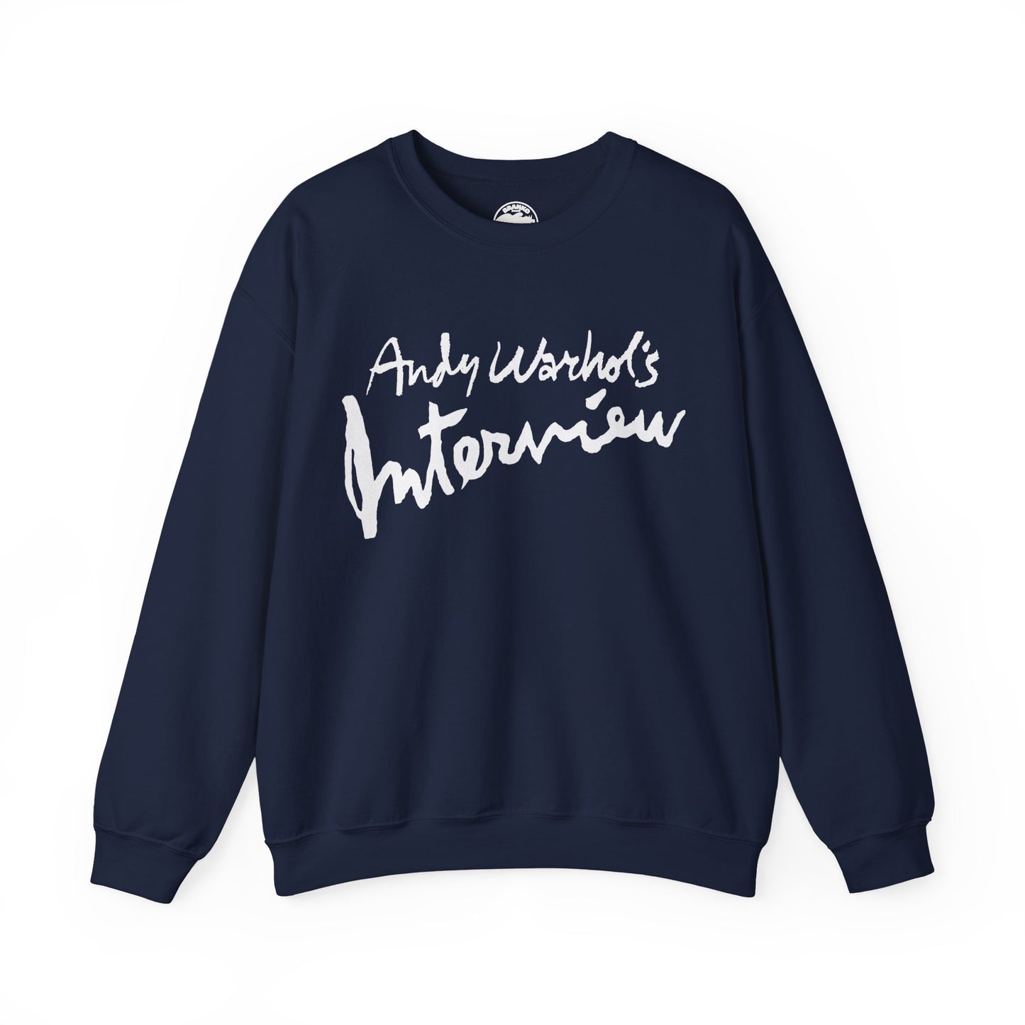 Interview Magazine Logo Sweatshirt (Replica Promo Sweatshirt/Andy Warhol's Interview Magazine)