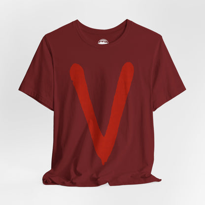 V (80's Miniseries/Replica Promo Shirt/Anti-Fascist Shirt)