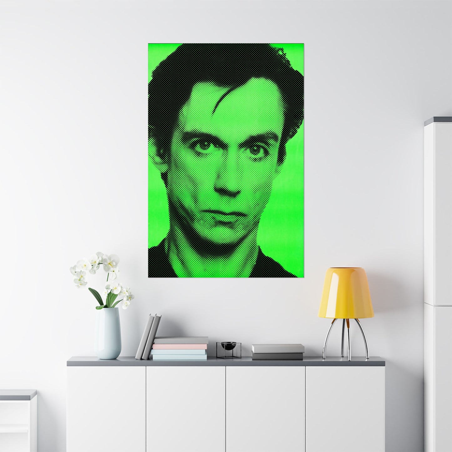 Iggy Pop Poster (Large Graphic Poster with Vintage Print Effect)