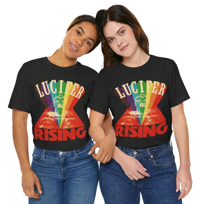 Lucifer Rising (Oversized Graphic with Vintage Print Effect/Kenneth Anger Shirt)