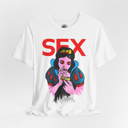 Snow White Cocaine (Replica Seditionaries Shirt/Vivienne Westwood & Malcolm McLaren Sex Shop)