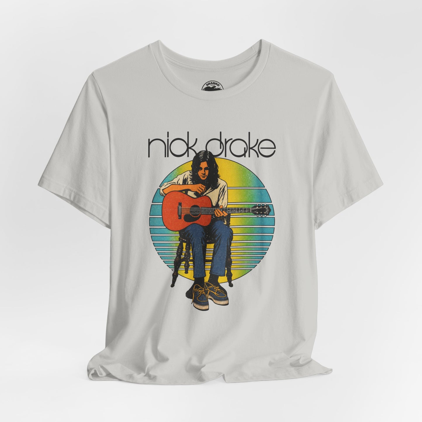 Nick Drake (70's Sportswear Style Graphic/Bryter Later Cover)