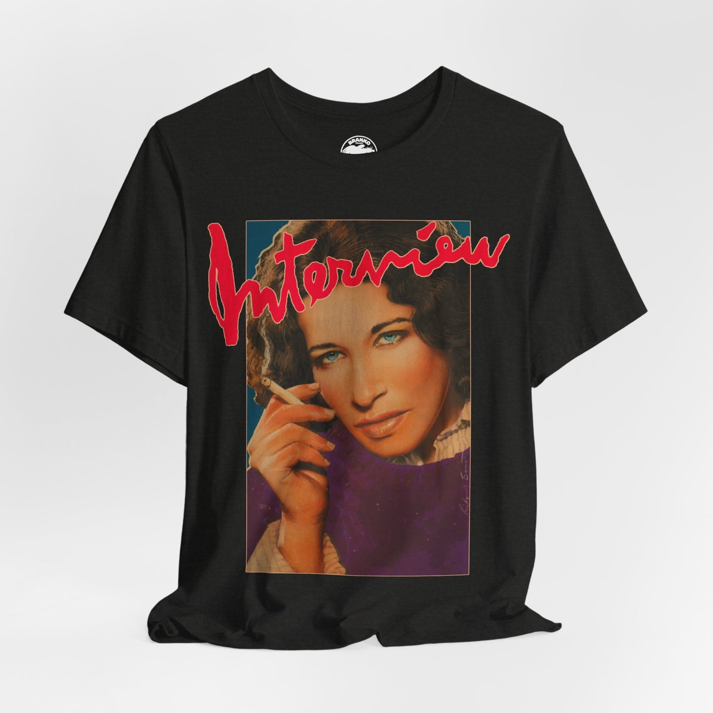 Fran Lebowitz (Interview Magazine Cover with Vintage Print Effect)