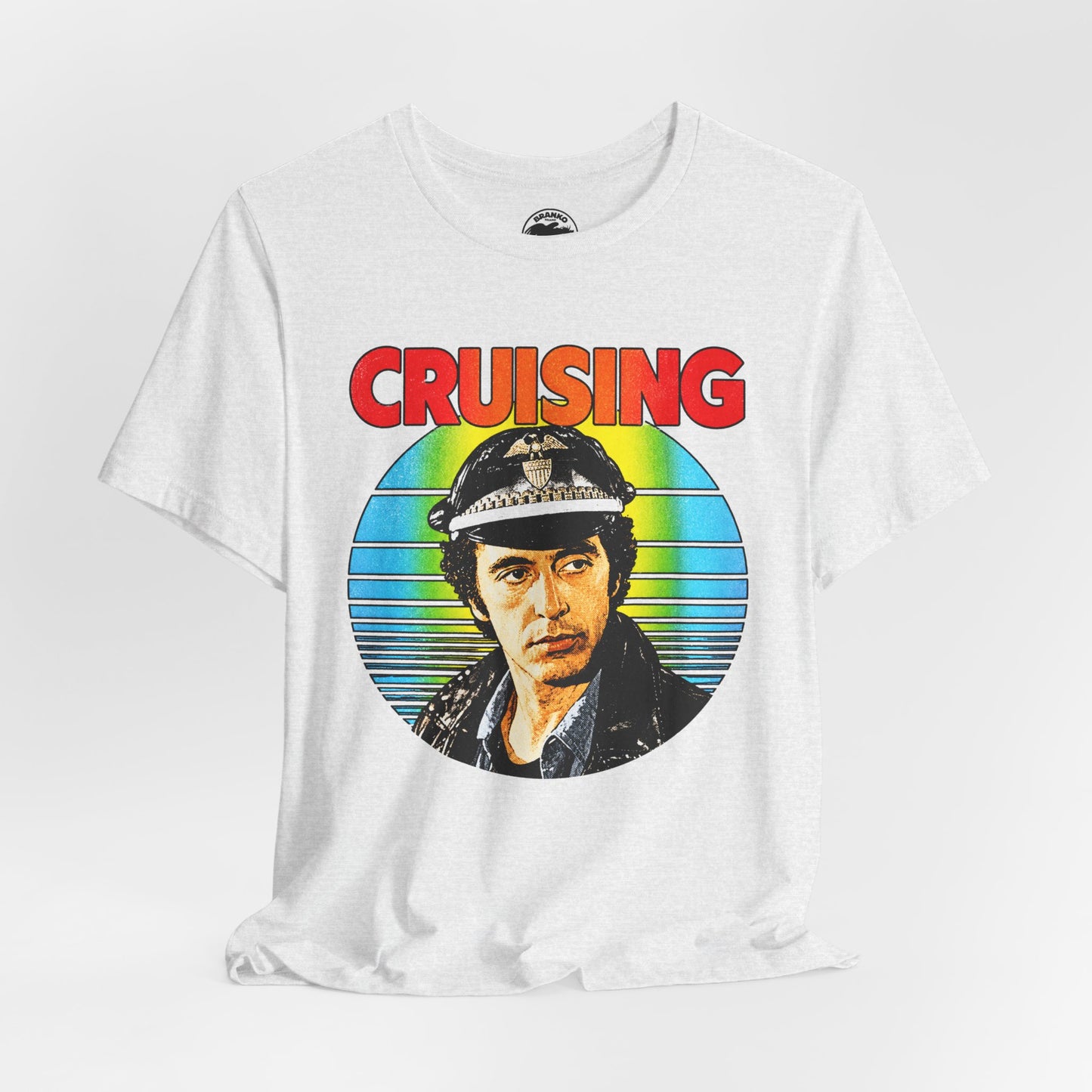 Cruising (70's Style Graphic with Vintage Print Effect/Al Pacino/William Friedkin)