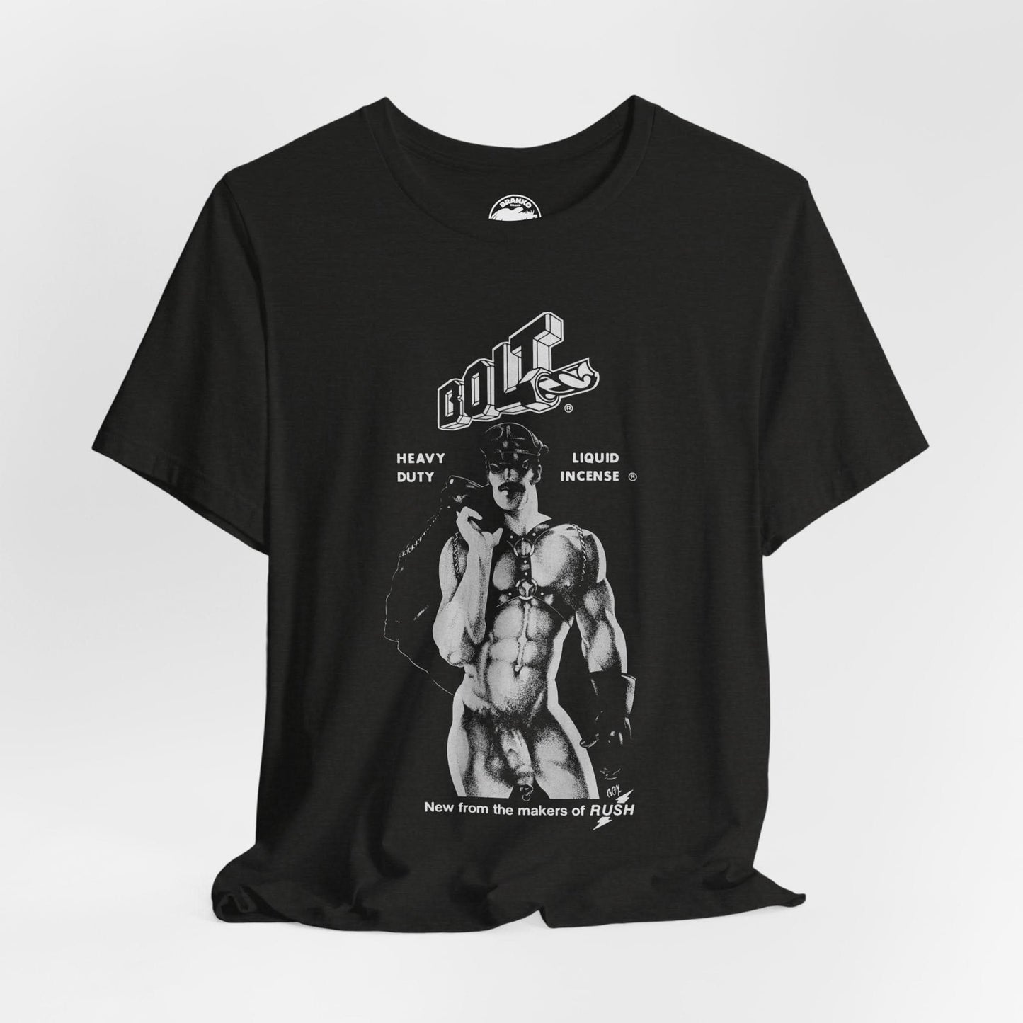 Bolt Poppers (70's Ad featuring Rex artwork/Gay Poppers Shirt)