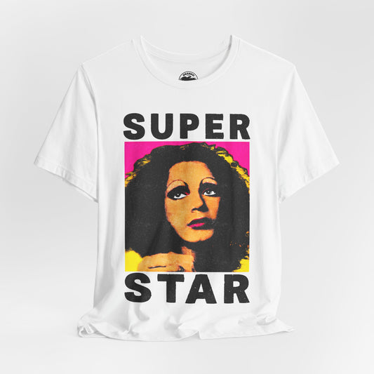Holly Woodlawn (Large Graphic with Vintage Print Effect/Warhol's Superstars)