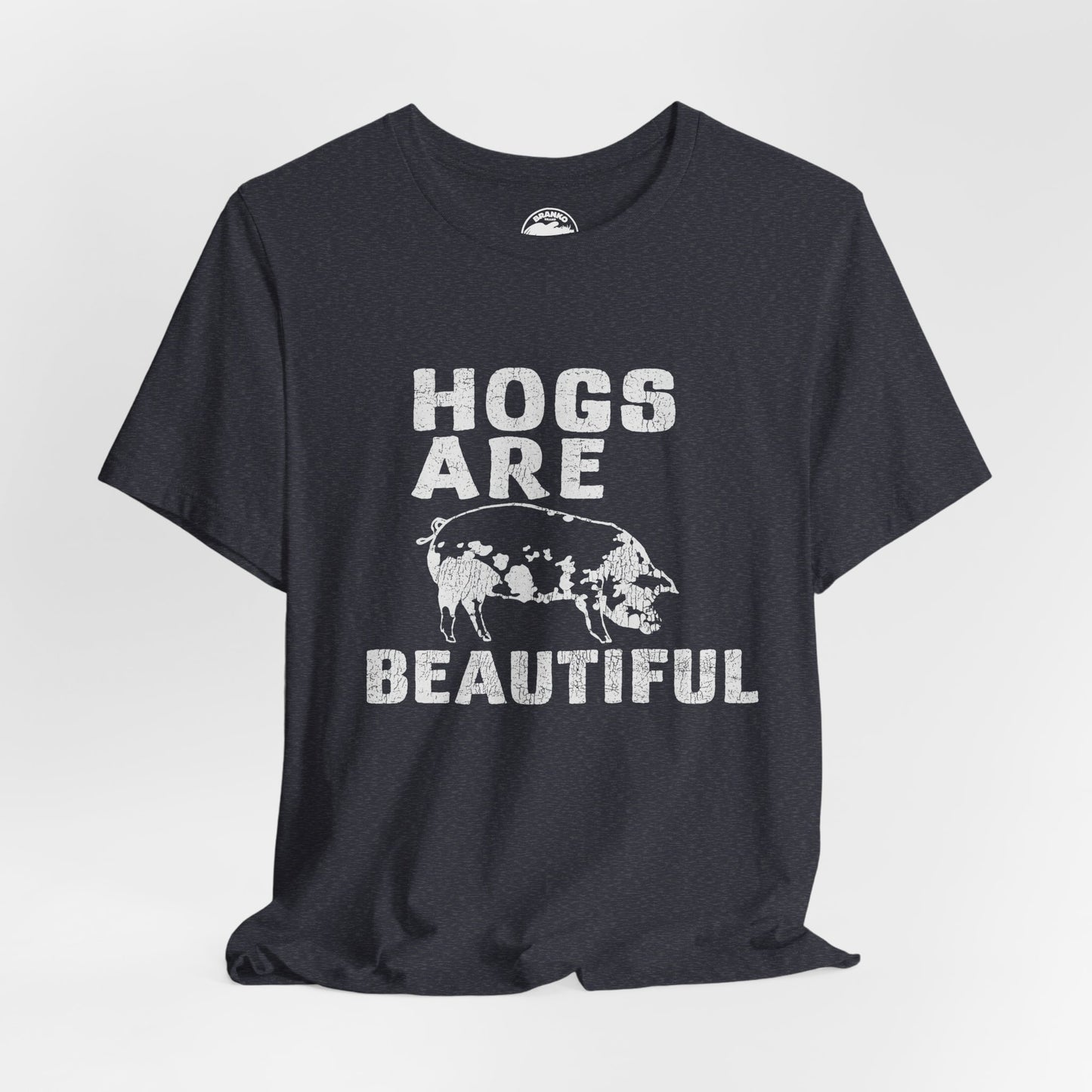 Hogs are Beautiful (Replica 70's Harley Davidson Rider Novelty Shirt)