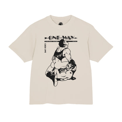 One Way Paris (Special Edition Boxy Heavy Tee/260 GSM/100% Combed Cotton)