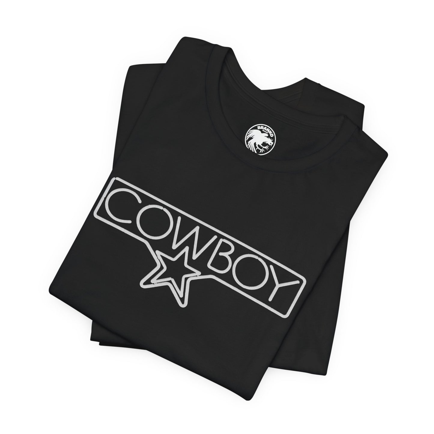 Cowboy & Cowgirl (New York City Western Themed Gay Bar/70's and 80's/Replica Promo Tee)