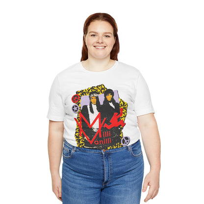 Milli Vanilli (Replica Promo T-Shirt/1988/Rob and Fab/Girl You Know It's True)