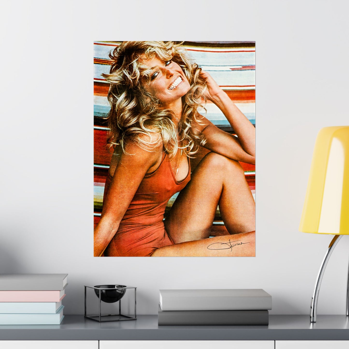 Farrah Fawcett (Iconic Poster Reprint/1976)