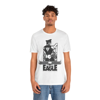 The Pittsburgh Eagle (Pittsburgh Leather Bar/Logo with Vintage Grunge Effect/1994-2012)