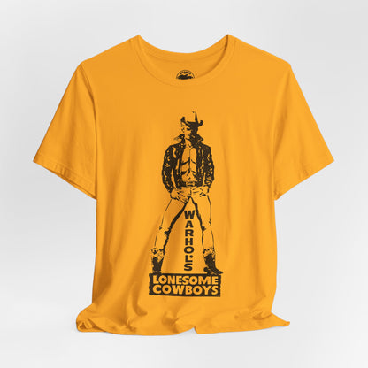 Warhol's Lonesome Cowboys (Replica Promo T-Shirt/1968/Andy Warhol/Gay Cowboy)