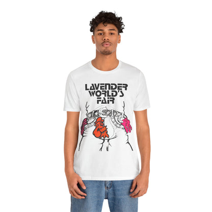 Lavender World's Fair (1976 Gay World's Fair/Replica Promo Shirt)
