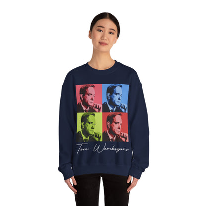 Tom Wambsgans (Warhol Style Portrait with Vintage Print Effect/Succession Shirt)