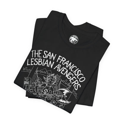 San Francisco Lesbian Avengers (Replica Protest Shirt/Mid-90's)