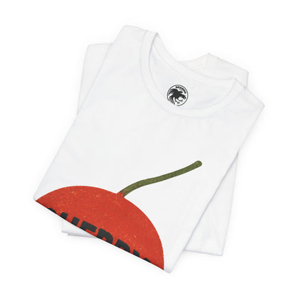 Cherry Bomb (Oversized Firecracker Graphic with Vintage Print Effect)