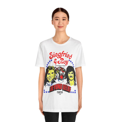 Siegfried & Roy (Replica Early 80's Souvenir Shirt/Beyond Belief/Frontier in Las Vegas)