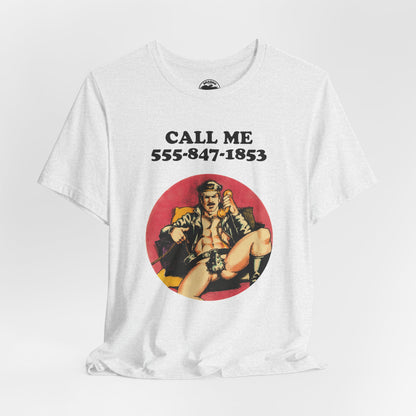 Call Me (Personalize with Your Number/Etienne Leather Man)