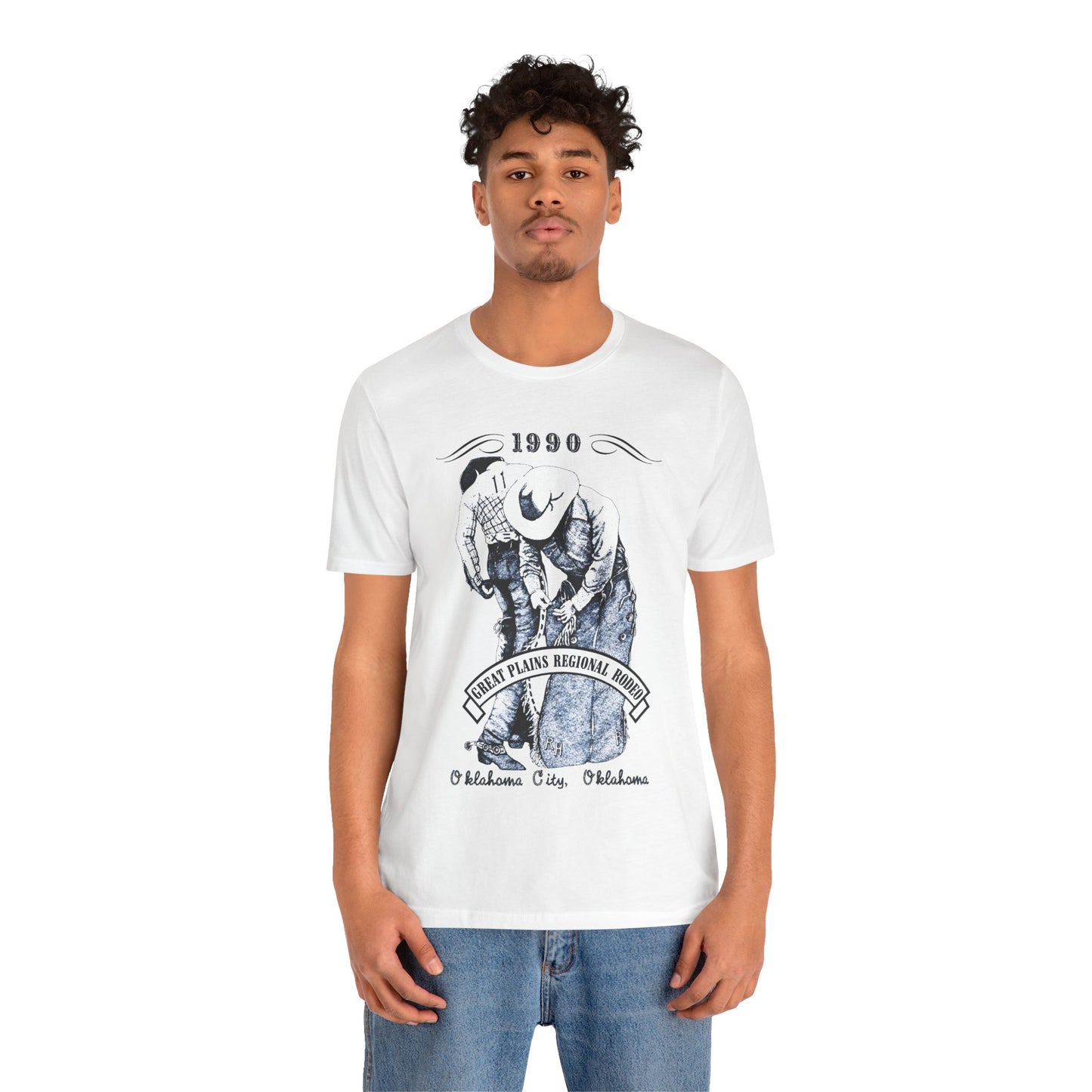 Great Plains Regional Gay Rodeo (Replica 1990 Souvenir Tee/Oklahoma)