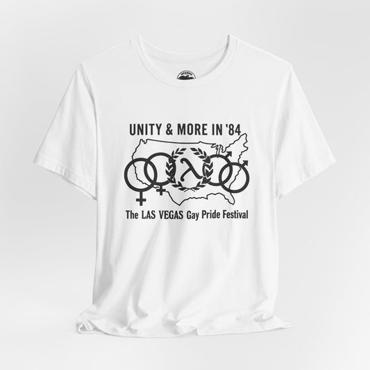 1984 Las Vegas Gay Pride Festival (Replica Promo Shirt/Pride Month)