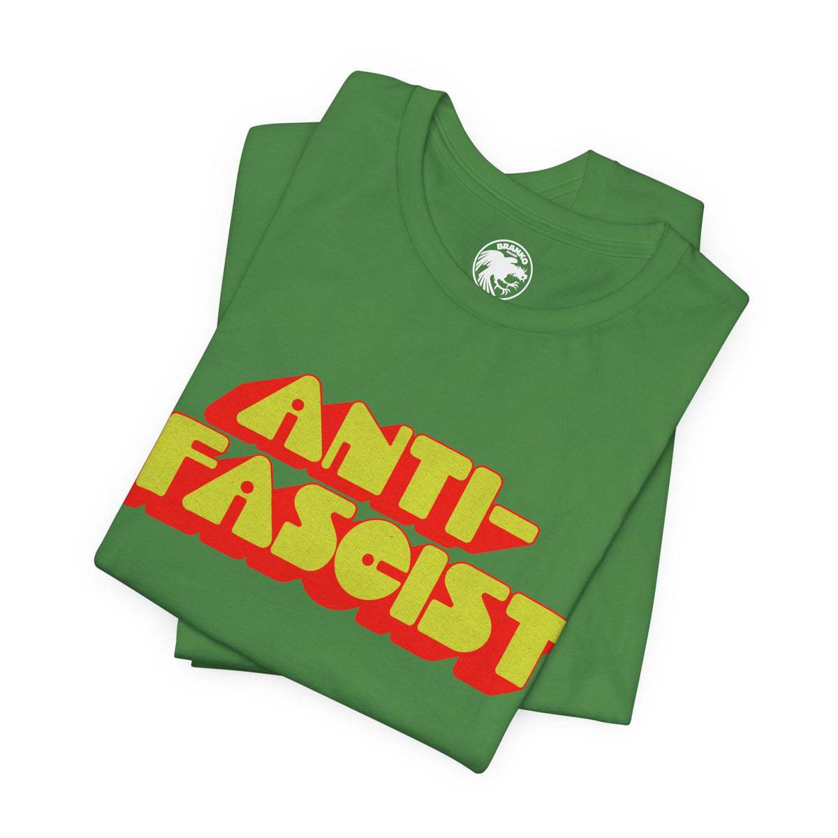 Anti-Fascist (70's Font with Vintage Print Effect)