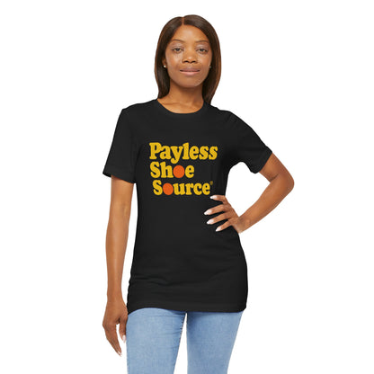 Payless Shoe Source (Replica 80's Promo Shirt with Vintage Print Effect)