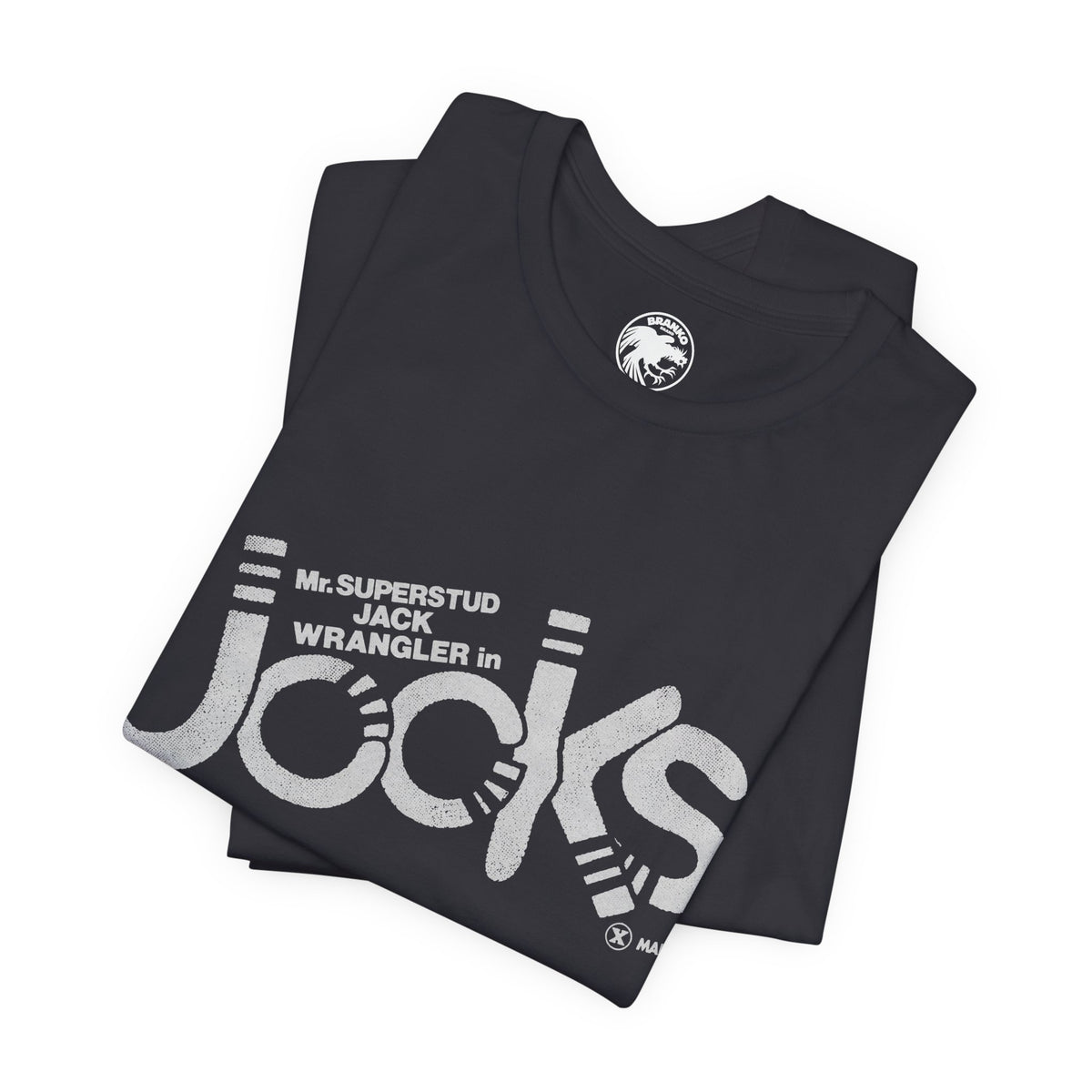 Jock's (Replica 70's Gay Adult Film Promo Tee/Jack Wrangler/70's Gay Porn)