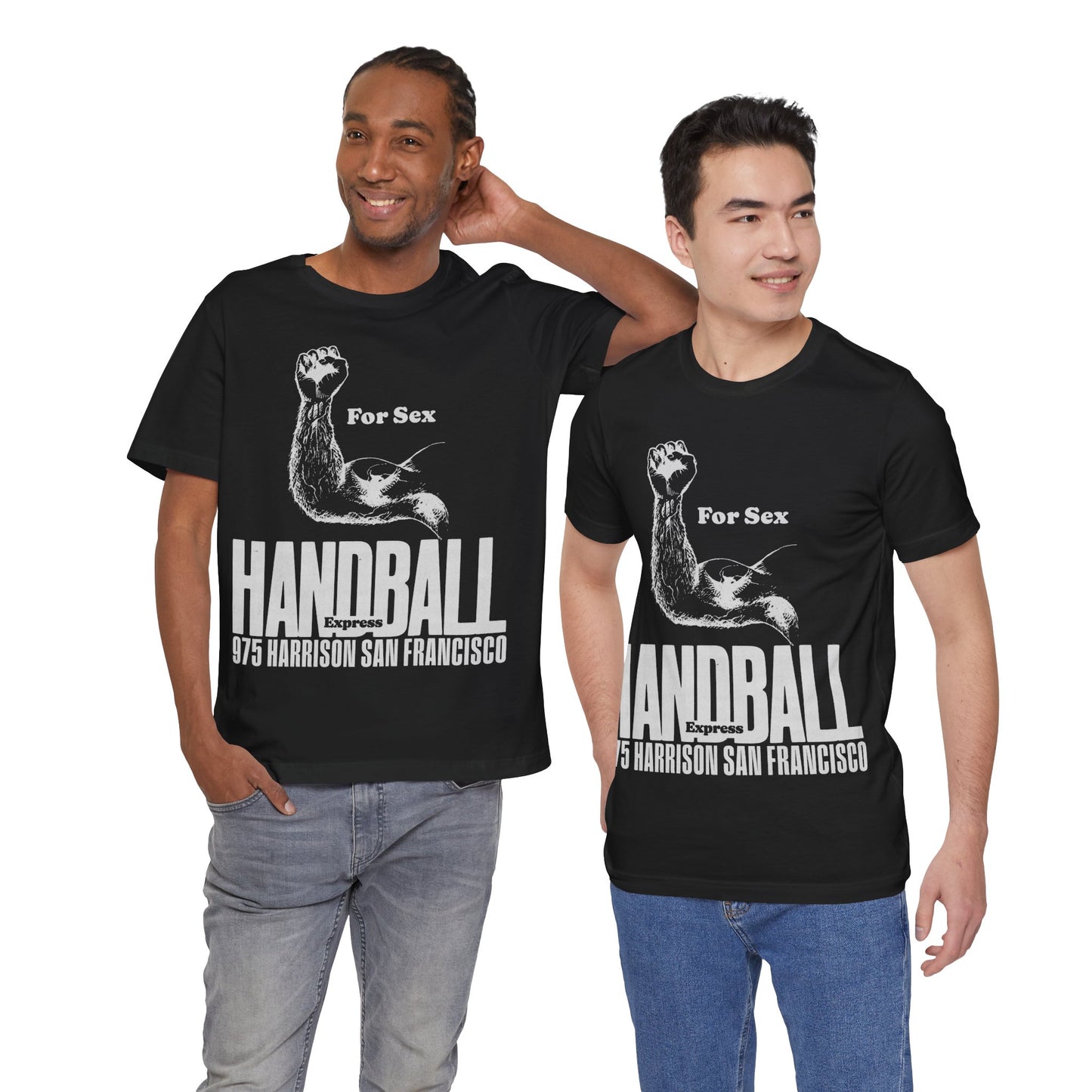 Handball Express Logo (San Francisco Gay Bathhouse and Sex Club/70's and 80's)