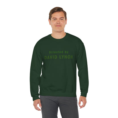 Directed by David Lynch Sweatshirt (Twin Peaks Font/David Lynch Shirt)
