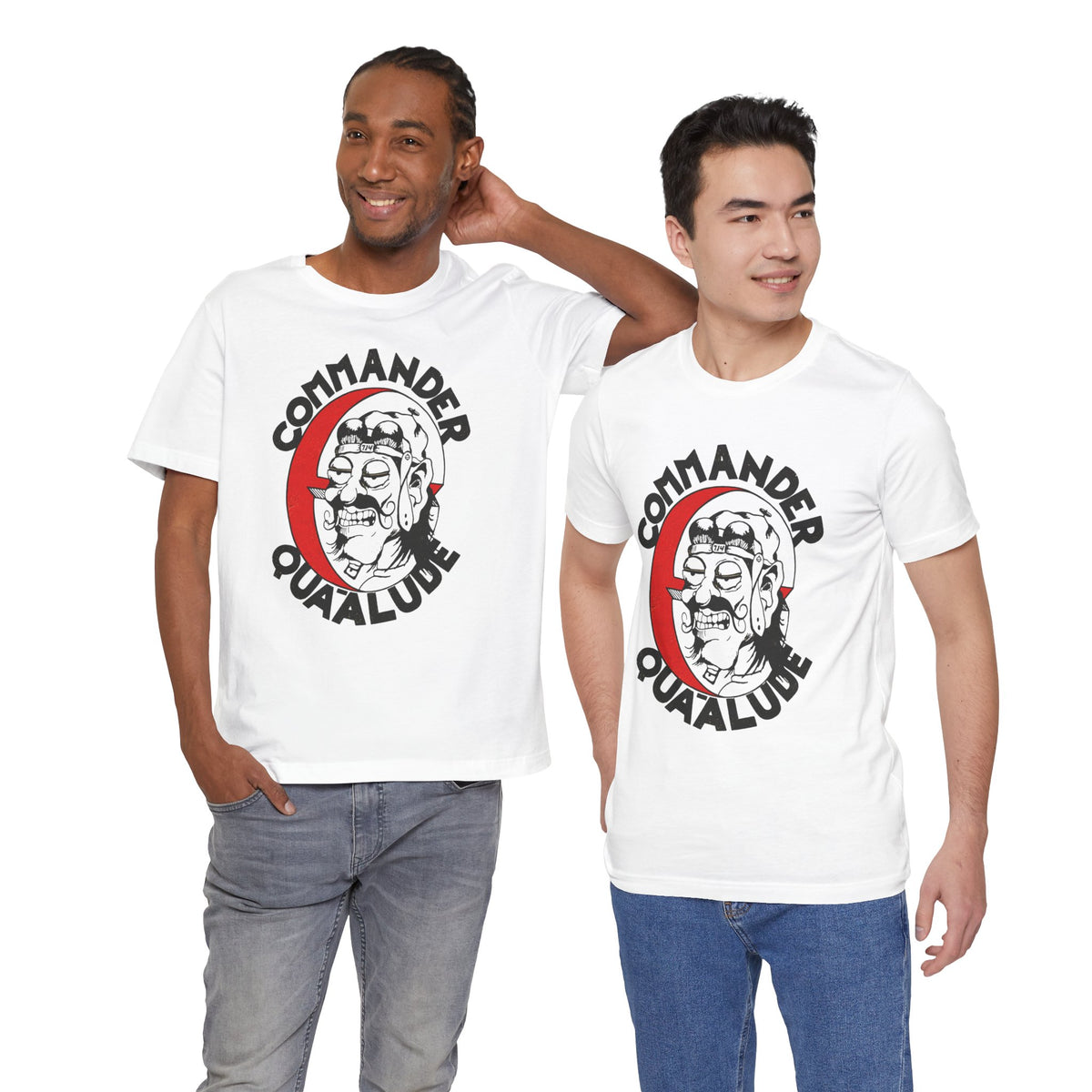 Commander Quaalude (Replica 70's Counterculture Tee)